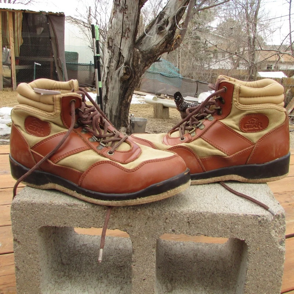 Hodgman Lakestream Vintage fly fishing wading boots